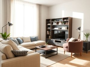 Eco Living 3 Amenajare spațiu mic transformat în locuință confortabilă.